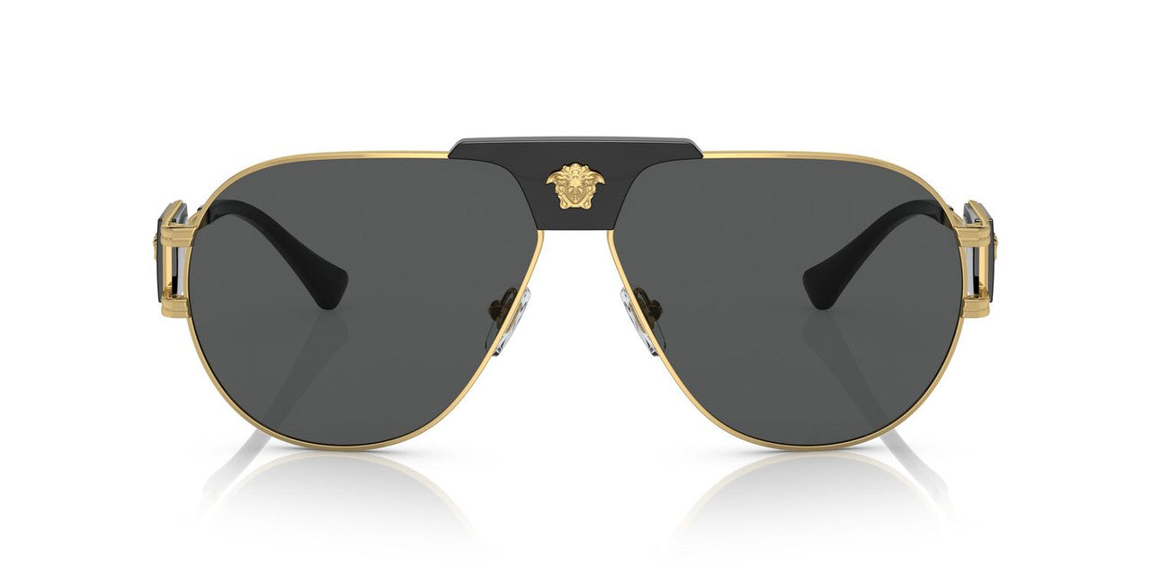 Anteojos De Sol Versace VE2252 Gris/Dorado