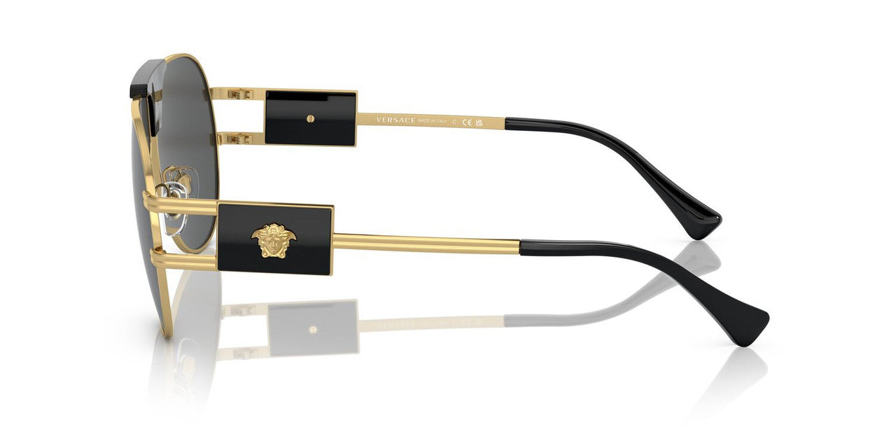 Anteojos De Sol Versace VE2252 Gris/Dorado