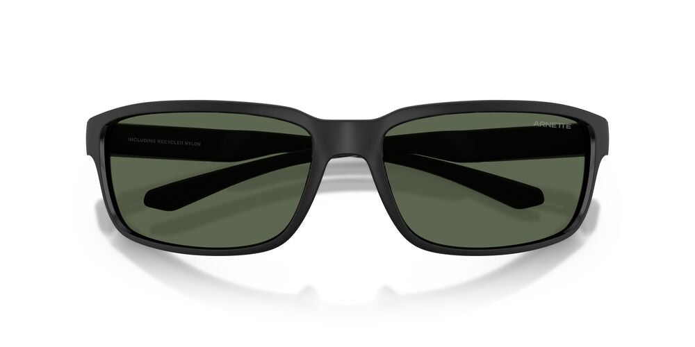 Anteojos De Sol Arnette 0AN4373 Matte Recycled Black Dark Green