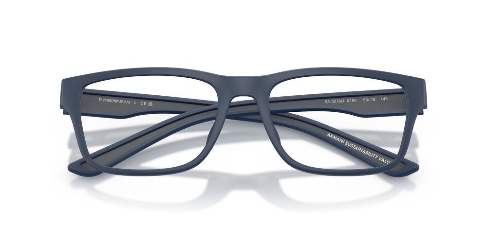 Anteojos Ópticos Emporio Armani 0EA3276U Rubberized Matte Blue Matte Azul