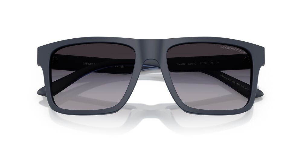 Anteojos De Sol Emporio Armani 0EA4232 Matte Blue Grey Gradient