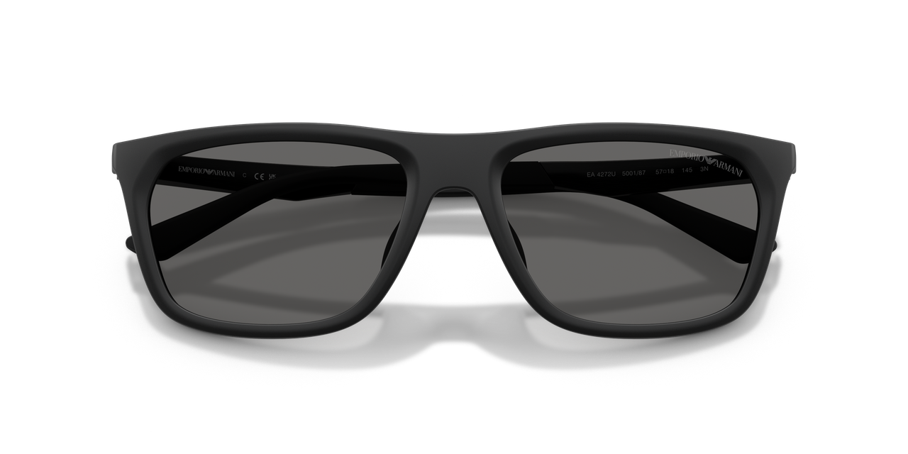 Anteojos De Sol Emporio Armani 0EA4272U Matte Black Dark Grey