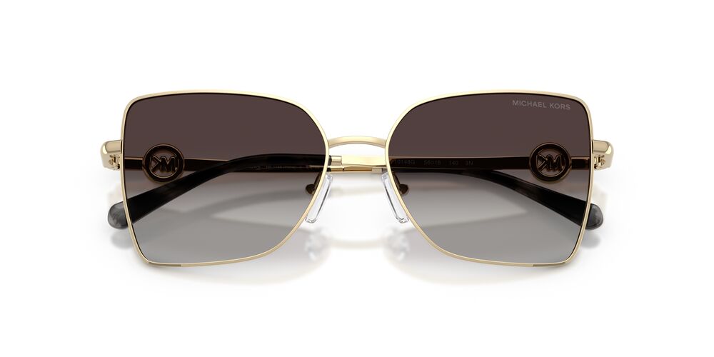 Anteojos De Sol Michael Kors 0MK1186 Patra Gris/Dorado