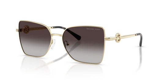 Anteojos De Sol Michael Kors 0MK1186 Patra Gris/Dorado