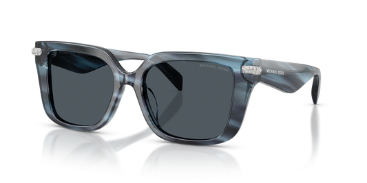 Anteojos De Sol Michael Kors 0MK2275BU Santo Domingo Denim Horn Blue