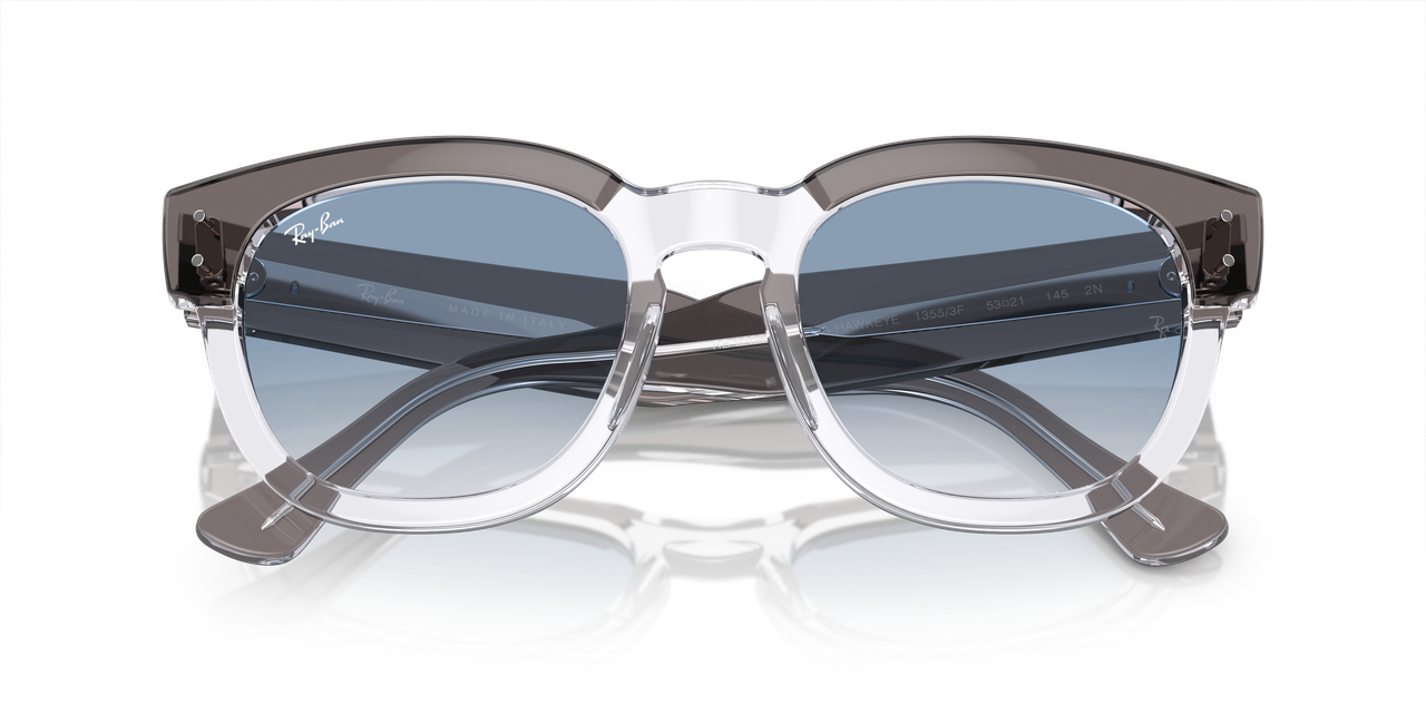 Anteojos De Sol Ray-Ban 0RB0298S Mega Hawkeye Azul/Gris