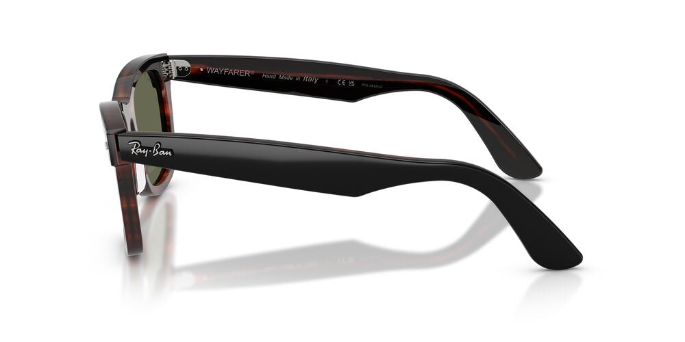 Anteojos De Sol Ray-Ban RB2240 Wayfarer Black On Havana Polar Green Verde/Matte
