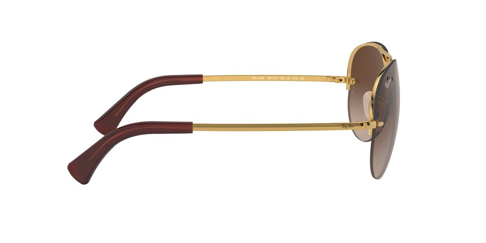 Anteojos De Sol Ray-Ban RB3449 Café/Dorado
