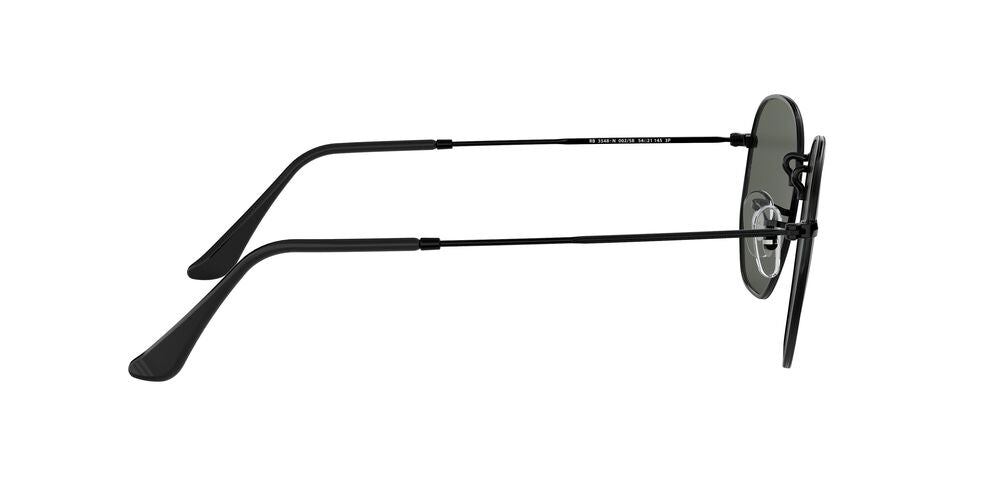 Anteojos De Sol Ray-Ban RB3548N Hexagonal Verde/Negro