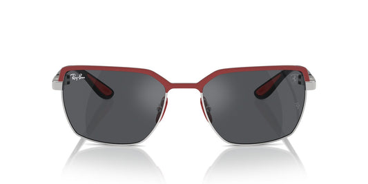 Anteojos De Sol Ray-Ban RB3743M Gris/Rojo