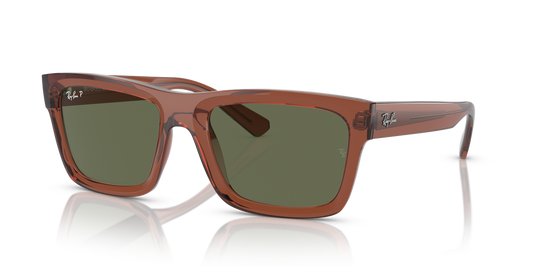 Anteojos De Sol Ray-Ban 0RB4396 Warren Verde/Café