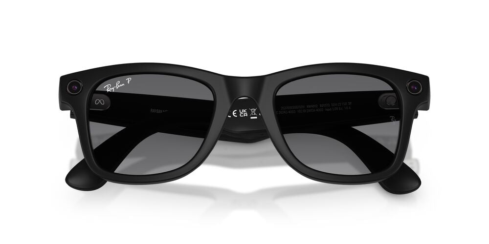 Anteojos De Sol Ray-Ban 0RW4012 Wayfarer Gris/Negro