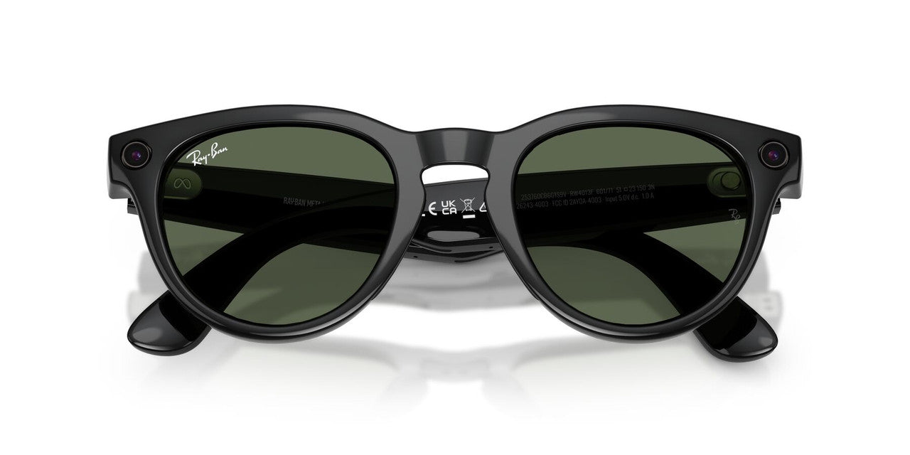 Anteojos De Sol Ray-Ban Meta 0RW4013F Headliner Verde/Negro