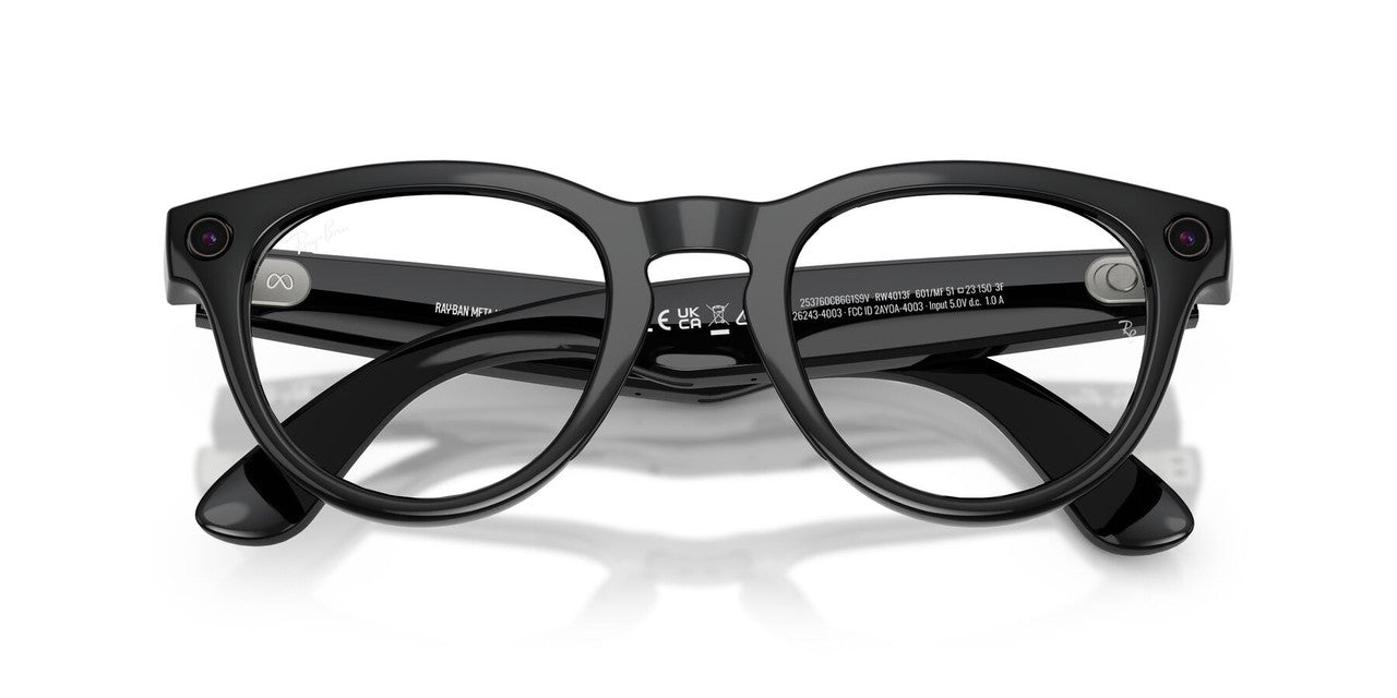 Anteojos De Sol Ray-Ban Meta 0RW4013F Headliner Low Bridge Transitions Azul/Negro