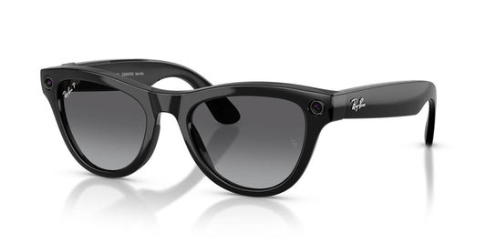 Anteojos De Sol Ray-Ban Meta 0RW4014 Skyler Gris/Negro