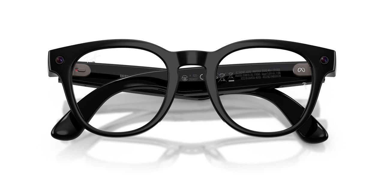 Anteojos Ópticos Ray-Ban 0RW7002 Scriber Optics Meta Negro