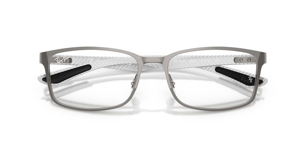 Anteojos Ópticos Ray-Ban 0RX8424 Gunmetal Gris