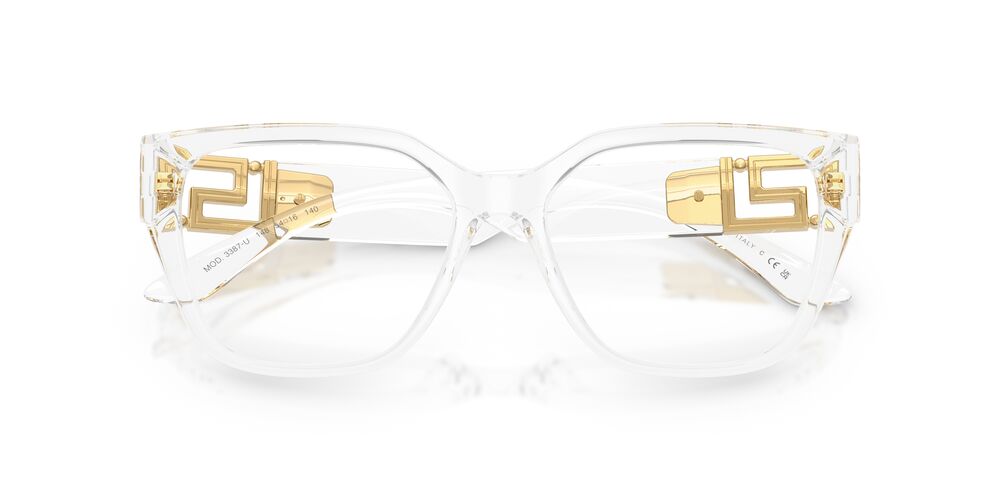 Anteojos Ópticos Versace 0VE3387U Crystal Transparent Transparente