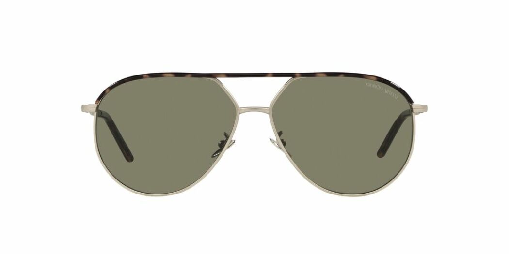 Anteojos De Sol Giorgio Armani AR6120J Verde/Dorado