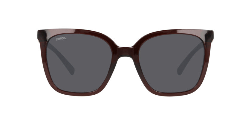 Anteojos De Sol Unofficial UO6208B Transparent Burgundy Grey Gris/Burdeo