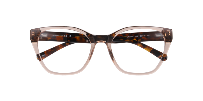 Anteojos Ópticos Unofficial UO2227 Transparent Beige Café