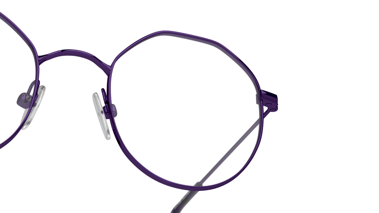 Anteojos Ópticos Unofficial UO1001 Unof0004 Violeta