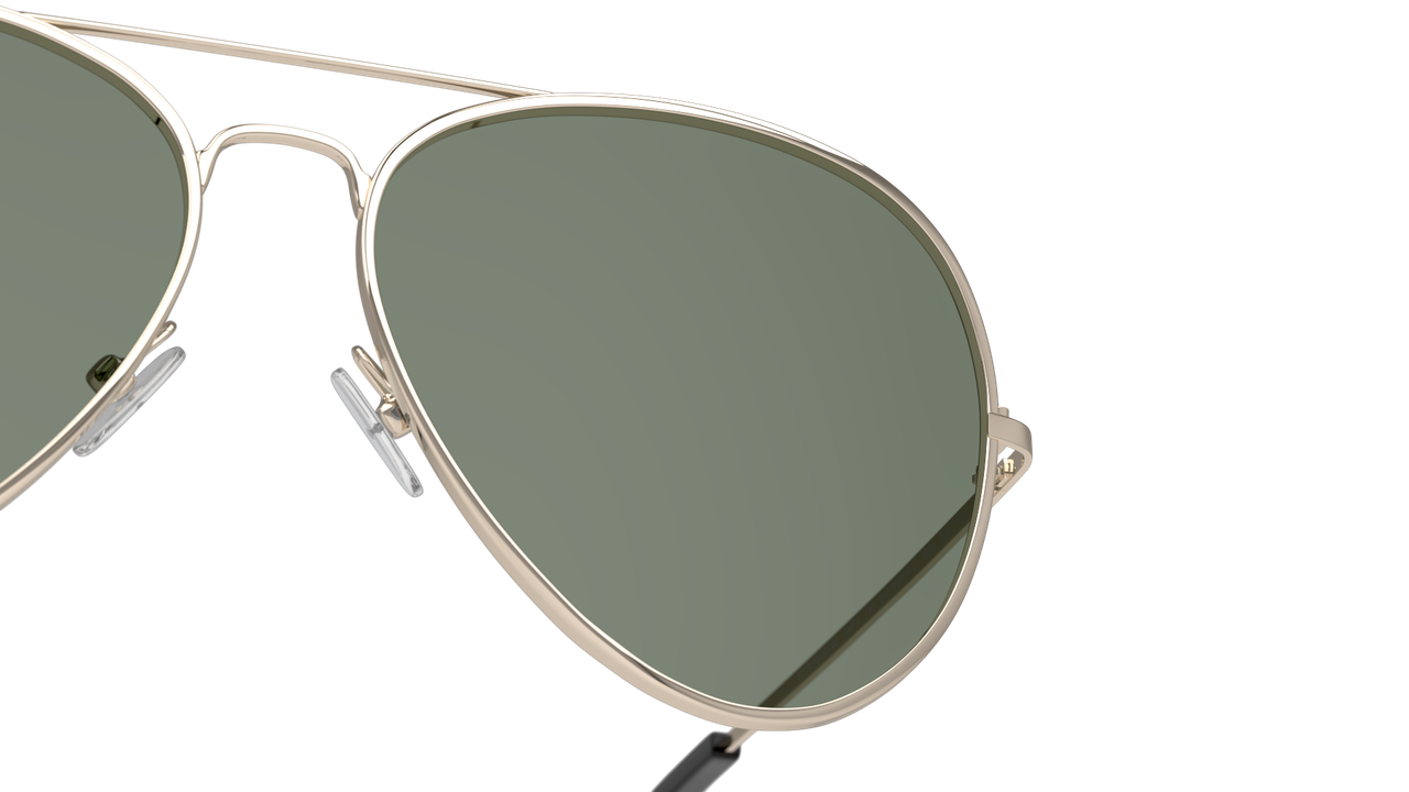 Anteojos De Sol Seen NE5004 Snsu0014 Verde/Dorado