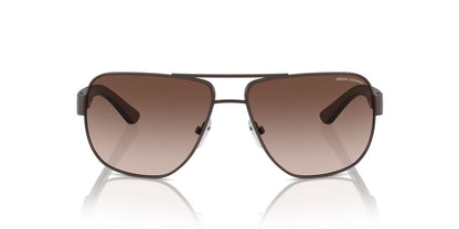 Anteojos De Sol Armani Exchange AX2012S Gris/Café