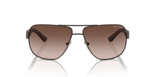 Anteojos De Sol Armani Exchange AX2012S Gris/Café
