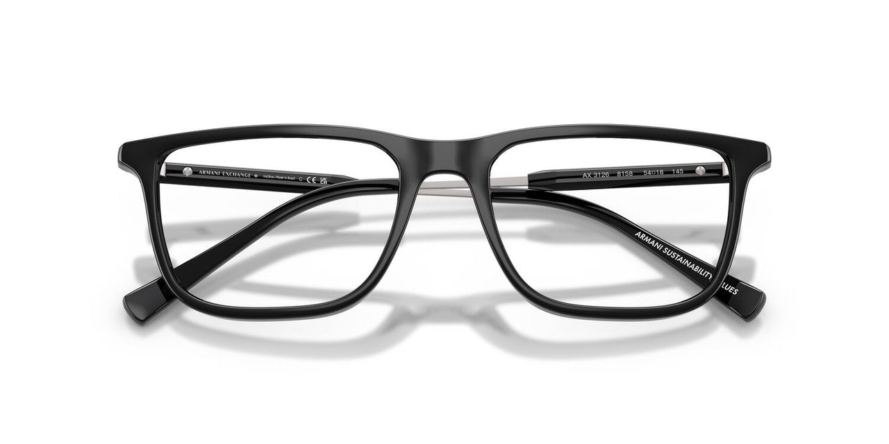 Anteojos Ópticos Armani Exchange AX3126 Negro