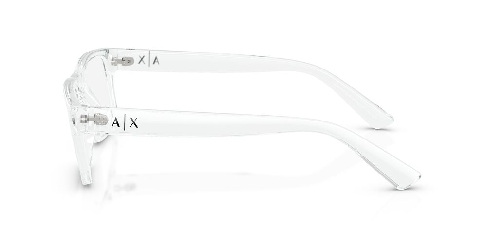 Anteojos Ópticos Armani Exchange AX3135 Shiny Crystal Trasparente
