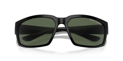 Anteojos De Sol Armani Exchange AX4142SU Verde/Negro