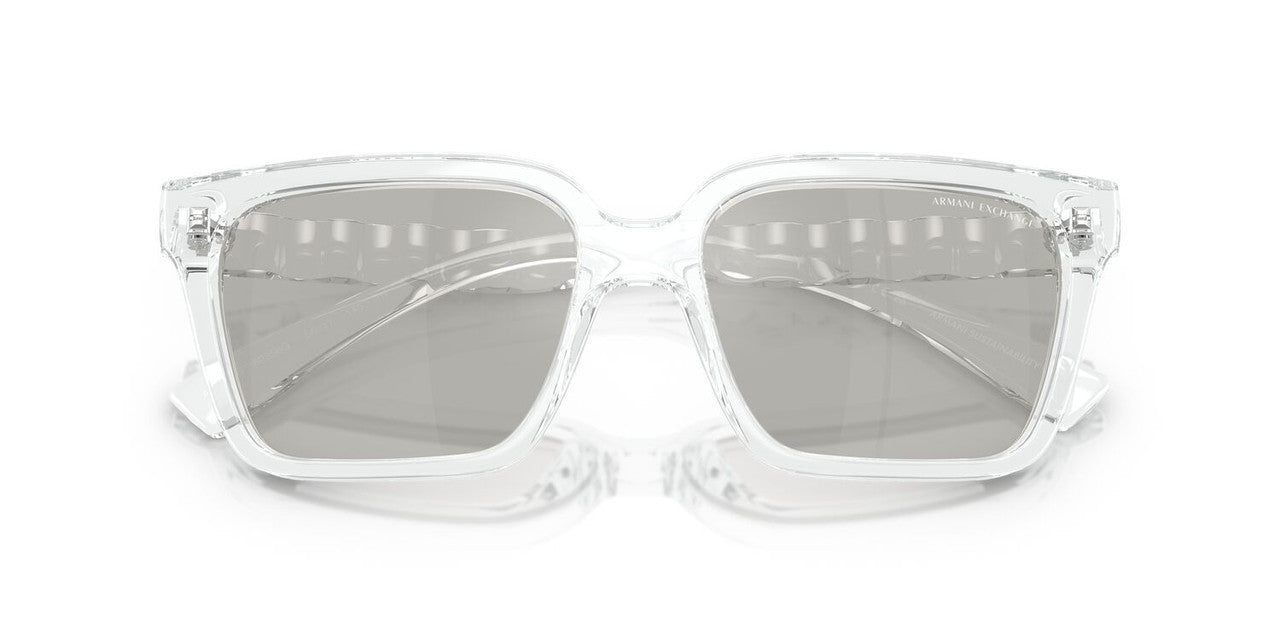 Anteojos De Sol Armani Exchange AX4147S Gris/Trasparente