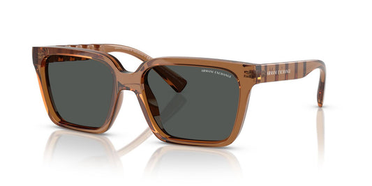 Anteojos De Sol Armani Exchange AX4147S Gris/Café