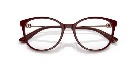 Anteojos Ópticos Dolce & Gabbana DG3363 Burdeo