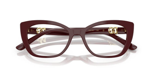 Anteojos Ópticos Dolce & Gabbana DG3398 Burdeo