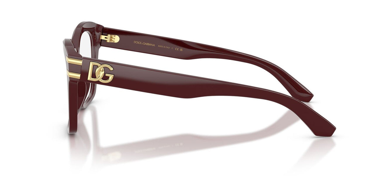 Anteojos Ópticos Dolce DG3419 Burdeo