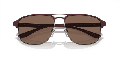 Anteojos De Sol Emporio Armani 0EA2144 Café/Negro