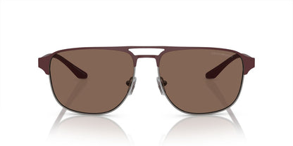 Anteojos De Sol Emporio Armani 0EA2144 Café/Negro