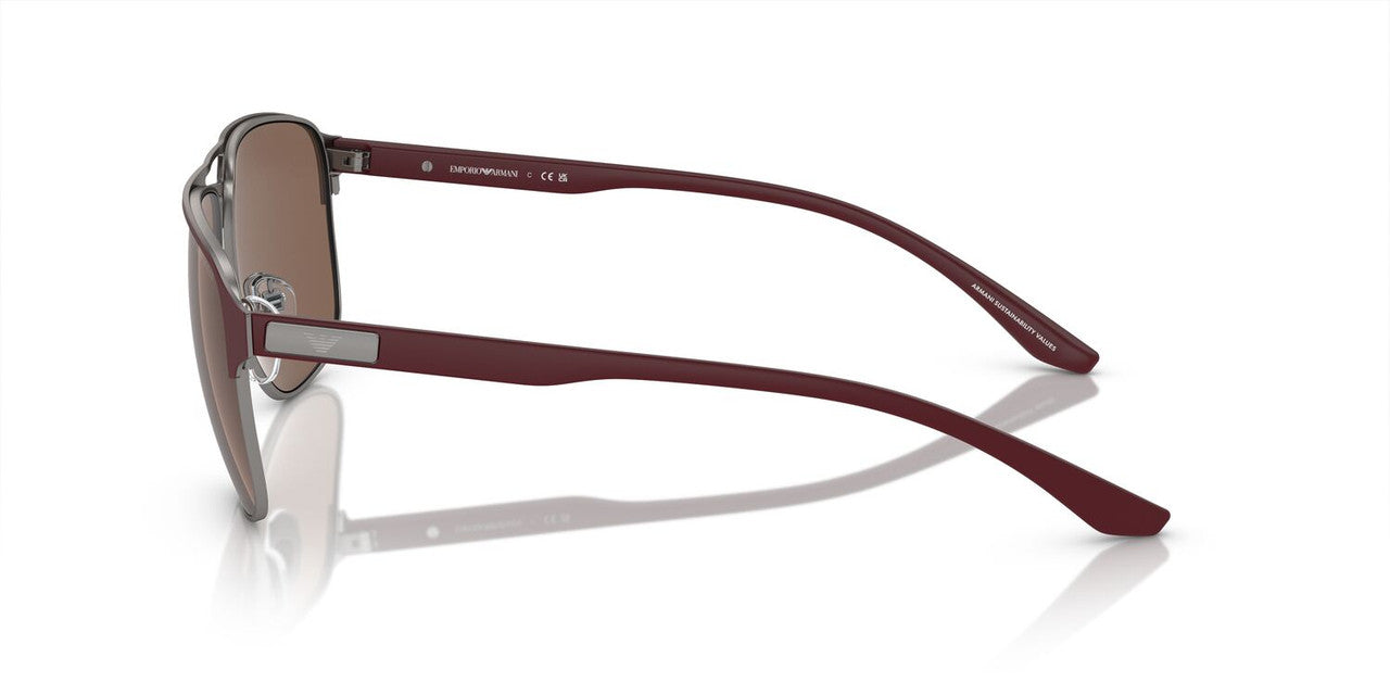 Anteojos De Sol Emporio Armani 0EA2144 Café/Negro