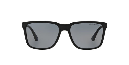 Anteojos De Sol Emporio Armani EA4047 Gris/Negro