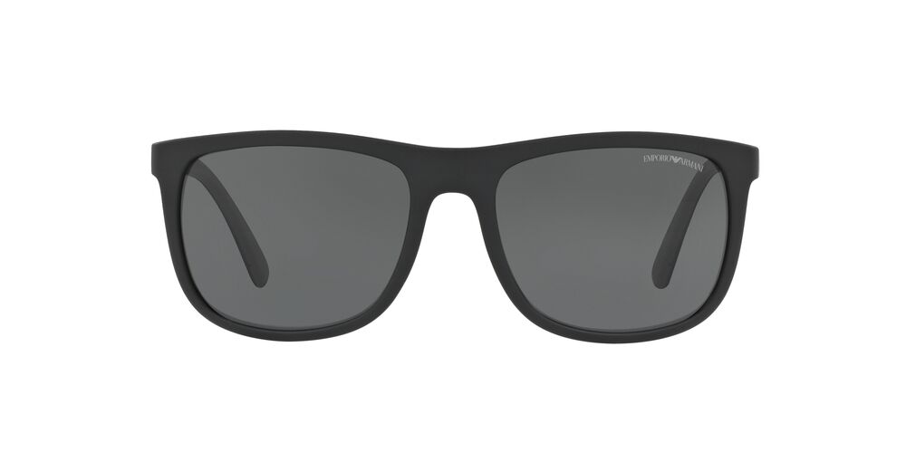 Anteojos De Sol EA4079 Gris/Negro