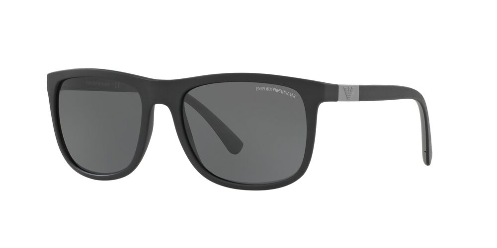 Anteojos De Sol EA4079 Gris/Negro