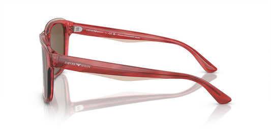 Anteojos De Sol Emporio Armani EA4208 Café/Burdeo