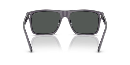 Anteojos De Sol Emporio Armani EA4232 Transparent Dark Grey Smoke Gris/Gris