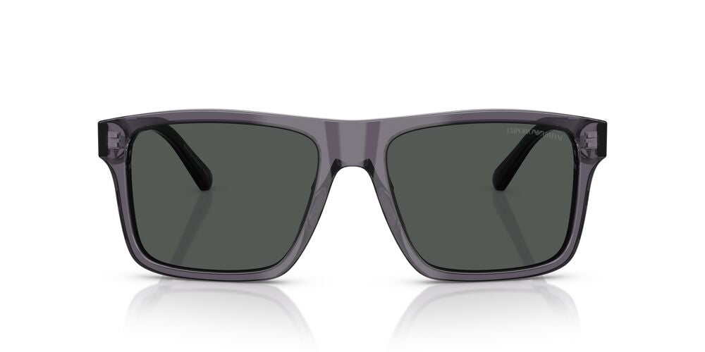 Anteojos De Sol Emporio Armani EA4232 Transparent Dark Grey Smoke Gris/Gris