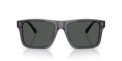 Anteojos De Sol Emporio Armani EA4232 Transparent Dark Grey Smoke Gris/Gris