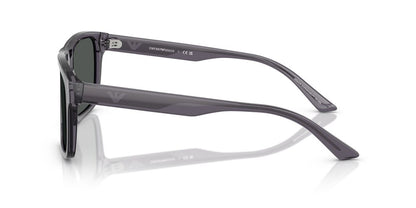 Anteojos De Sol Emporio Armani EA4232 Transparent Dark Grey Smoke Gris/Gris