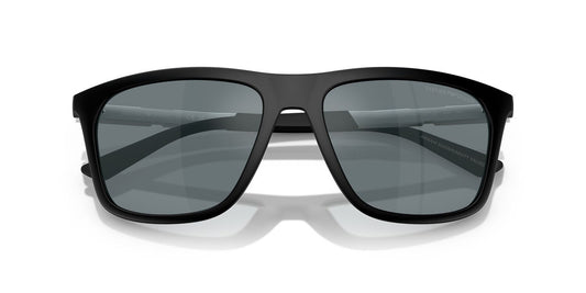 Anteojos De Sol Emporio Armani EA4237 Matte Black Grey Mirror Black Gris/Negro