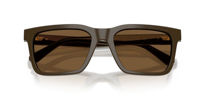 Anteojos De Sol Emporio Armani EA4262U Shiny Brown Brown Café/Café